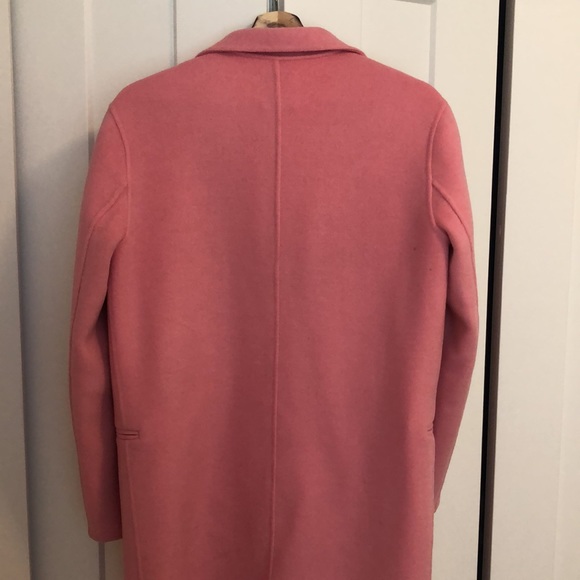 Sandro Pink Wool Coat - Picture 2 of 3